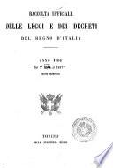 Raccolta ufficiale delle leggi e dei decreti del Regno d'Italia