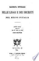 Raccolta ufficiale delle leggi e dei decreti della Repubblica Italiana