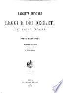 Raccolta ufficiale delle leggi e dei decreti della Repubblica italiana