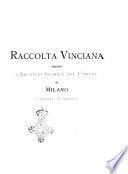 Raccolta vinciana presso l'Archivio storico del Comune di Milano