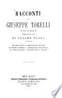 Racconti di Giuseppe Torelli (Ciro d'Arco)