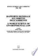 Rapporto mondiale sul diritto dell'ambiente