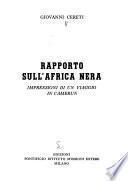 Rapporto sull'Africa nera