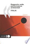 Rapporto sulle performance ambientali OCSE Rapporti Sulle Performance Ambientali: Italia 2002