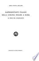 Rappresentanti italiani della Corona inglese a Roma ai primi del Cinquecento