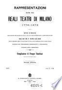Rappresentazioni date nei reali teatri di Milano, 1778-1872