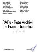 RAPu, Rete archivi dei piani urbanistici