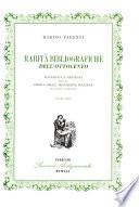 Rarità bibliografiche dell'Ottocento
