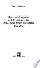 Rassegna bibliografica della letteratura critica sulla science fiction statunitense, 1970-2003