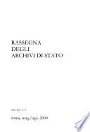 Rassegna degli archivi di Stato
