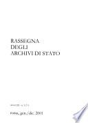 Rassegna degli archivi di Stato