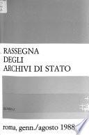 Rassegna degli archivi di Stato