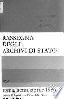 Rassegna degli archivi di Stato