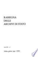 Rassegna degli archivi di Stato
