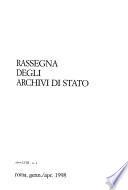 Rassegna degli archivi di Stato