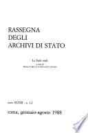 Rassegna degli archivi di Stato