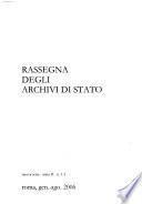 Rassegna degli archivi di Stato