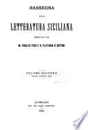 Rassegna della letteratura siciliana