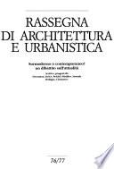 Rassegna di architettura e urbanistica