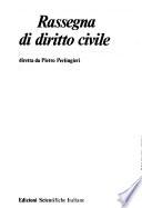 Rassegna di diritto civile