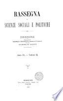 Rassegna di scienze sociali e politiche ...