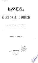 Rassegna di scienze sociali e politiche ...