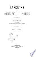 Rassegna di scienze sociali e politiche