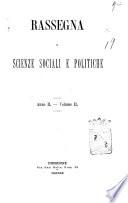 Rassegna di scienze sociali e politiche ...