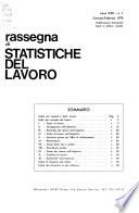 Rassegna di statistiche del lavoro