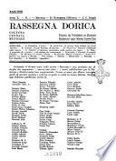 Rassegna dorica cultura, cronaca musicale