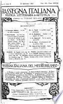 Rassegna italiana di politica e di cultura