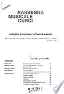 Rassegna musicale Curci