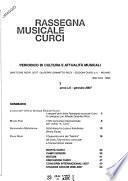 Rassegna musicale Curci