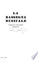 Rassegna musicale