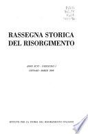 Rassegna storica del Risorgimento
