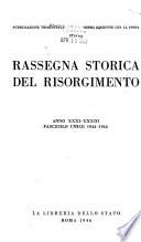 Rassegna storica del Risorgimento