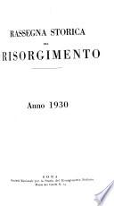 Rassegna storica del risorgimento