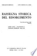 Rassegna storica del Risorgimento