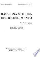 Rassegna storica del risorgimento