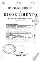 Rassegna storica del Risorgimento