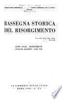 Rassegna storica del Risorgimento