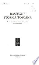 Rassegna storica toscana