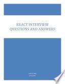 React Interview Questions and Answers - English