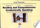 Reading and comprehension academically speaking. How to find and make connections between the lines. Per le Scuole superiori