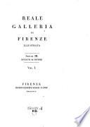 Reale galleria di Firenze illustrata