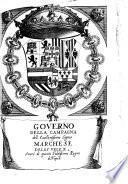 Reassunto de servitii ottenuti nel felicissimo Governo dell'eccellentissimo sinor [sic] Marchese de los Velez ... Effettuati colle sue acutissime direttioni ed ordini generali, e particolari, etc