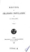 Recueil de chansons populaires