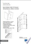 Recupero strutturale del patrimonio esistente