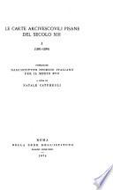 Regesta chartarum Italiae