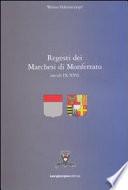 Regesti dei marchesi di Monferrato